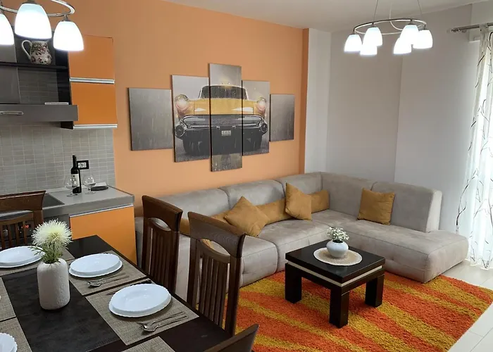 Eka Luxury Two-bedroom Penthouse * Durrës