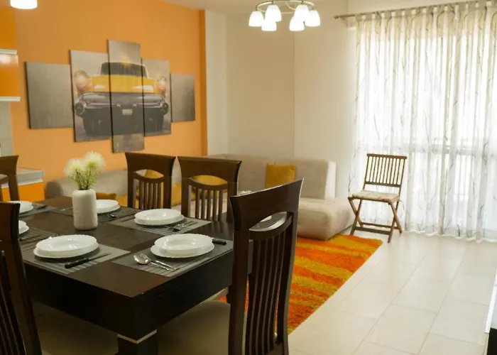 公寓 Eka Luxury Two-bedroom Penthouse Durrës